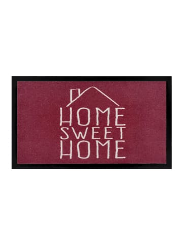 Hanse Home Deurmat "Home Sweet Home" rood