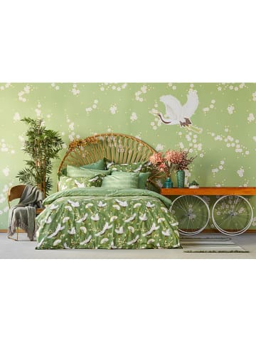 BELLA MAISON Renforcé beddengoedset "Jazmin" groen