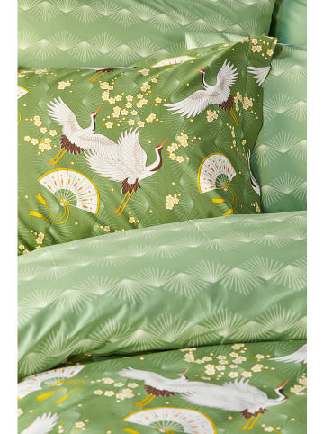 BELLA MAISON Renforcé beddengoedset "Jazmin" groen