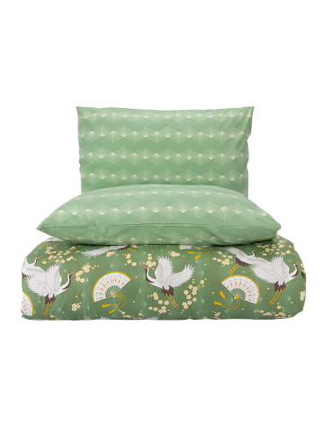 BELLA MAISON Renforcé beddengoedset "Jazmin" groen