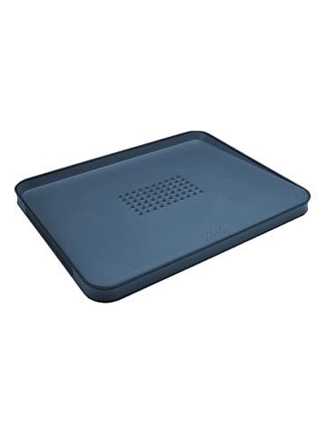 JosephJoseph Snijplank "Cut & Carve" blauw - (B)37,5 x (D)29,5 cm