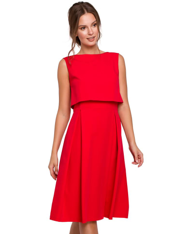 Makover Kleid in Rot