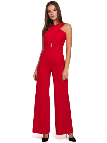 Makover Jumpsuit in Rot