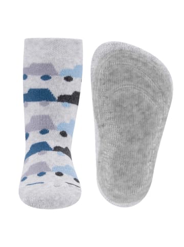 Ewers ABS-Socken "SoftStep" in Grau/ Bunt