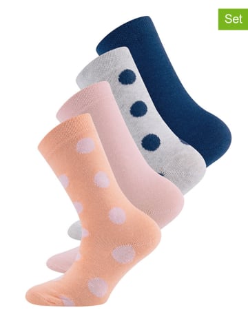 ewers 4-delige set: sokken meerkleurig