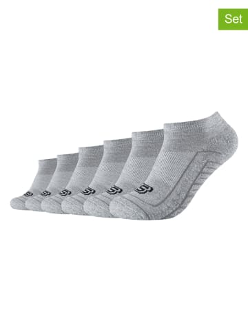 Skechers 6-delige set: sokken grijs