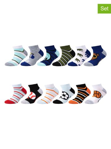 Skechers 12er-Set: Socken in Bunt