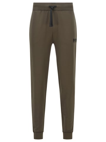 Hugo Boss Spodnie dresowe w kolorze khaki
