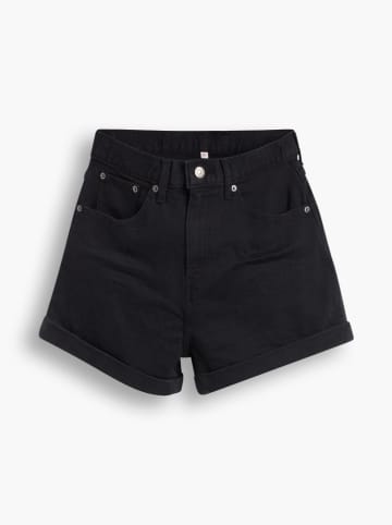 Levi´s Jeans-Shorts "Mom a Line" in Schwarz
