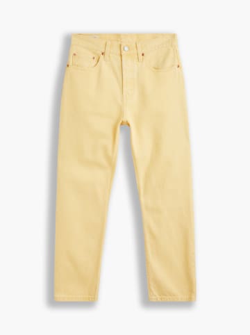 Levi´s Spijkerbroek "501® Crop" - straight fit - geel