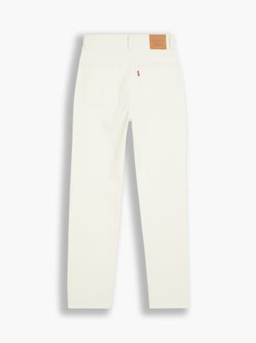 Levi´s Dżinsy "70S High" - Slim Straight fit - w kolorze kremowym