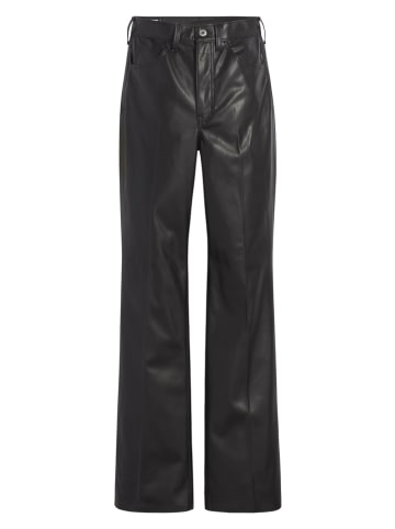 Levi´s Kunstleren broek  "70S Flare Faux Leather" zwart