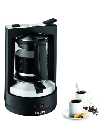 Krups Kaffee-Druckbrühmaschine "T8" in Schwarz