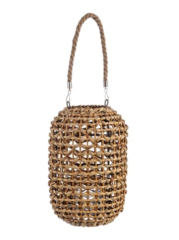 Bizzotto Lampion w kolorze jasnobrązowym  - wys. 29 cm x Ø 20 cm