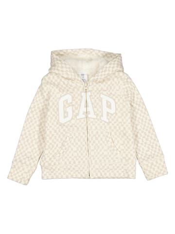 GAP Sweatjacke in Creme