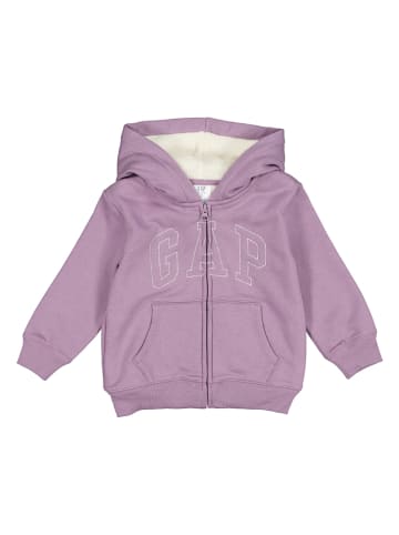 GAP Sweatjacke in Lila