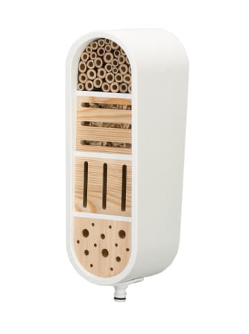 Gardena Domek w kolorze biało-jasnobrązowym dla owadów - 14,9 x 36,8 x 11 cm