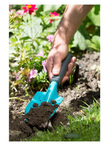 Gardena Blumenkelle in Türkis - (B)8 cm