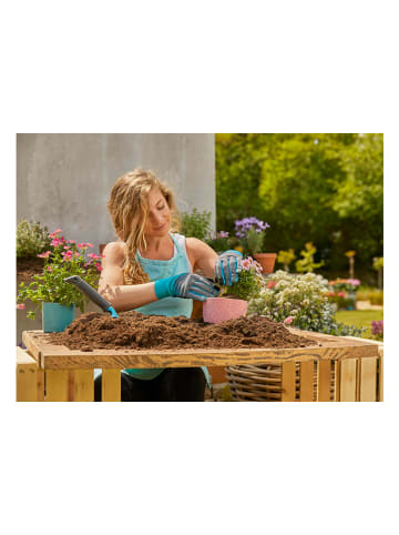 Gardena Gartenhandschuh in Türkis/ Grau - Größe M