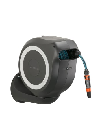 Gardena Wand-Schlauchbox "RollUp M - 20 m" in Anthrazit