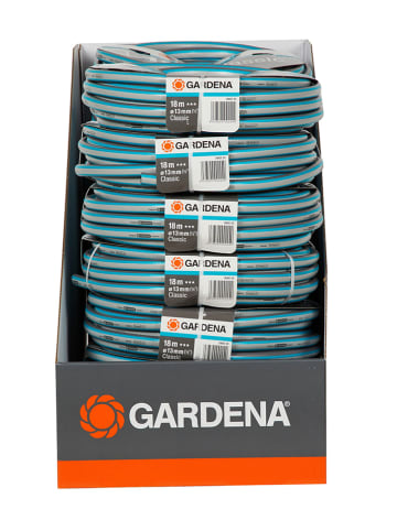 Gardena Wąż ogrodowy "Classic" w kolorze srebrno-turkusowym - dł. 18 m