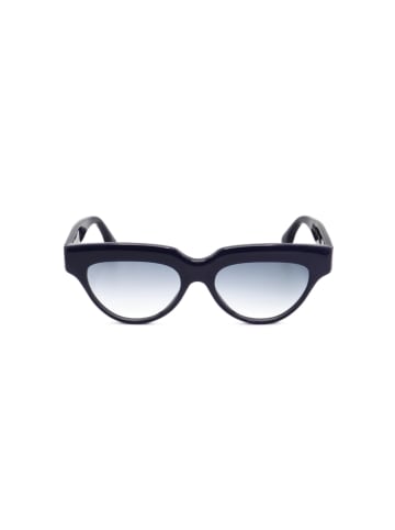 Victoria Beckham Damskie okulary przeciwsłoneczne w kolorze granatowo-błękitnym