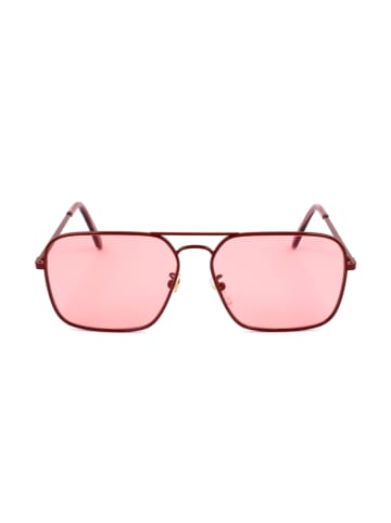 Retrosuperfuture Damen-Sonnenbrille in Rot-Blau/ Rosa