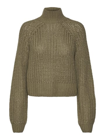 Noisy may Sweter "Tessa" w kolorze khaki