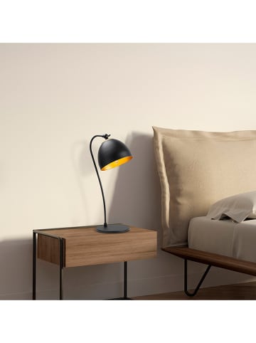 ABERTO DESIGN Lampa stołowa w kolorze czarmym - wys. 54 x Ø 25 cm