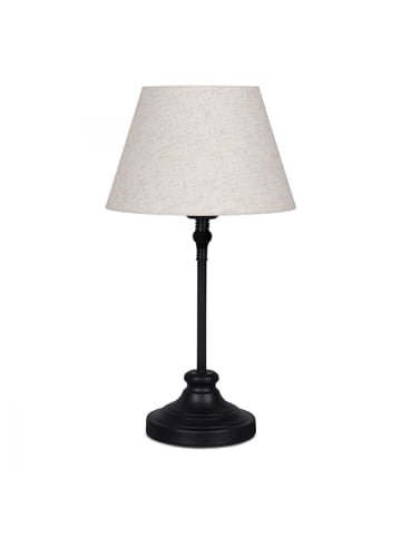 ABERTO DESIGN Lampa stołowa w kolorze czarnym - 22 x 48 x 14 cm
