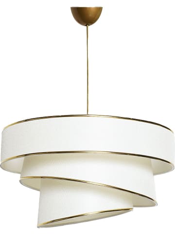 Opviq Lampa wisząca w kolorze białym - 40 x 72 x 20 cm