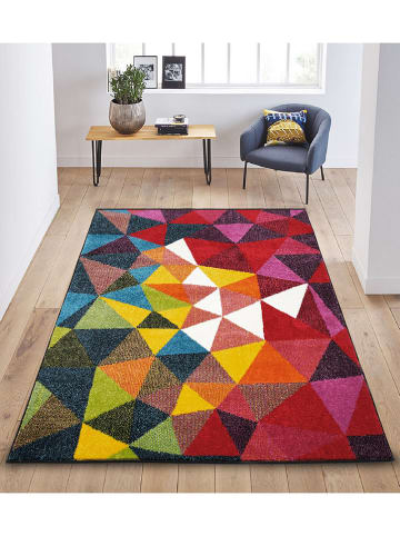 Mioli Kurzflor-Teppich in Bunt