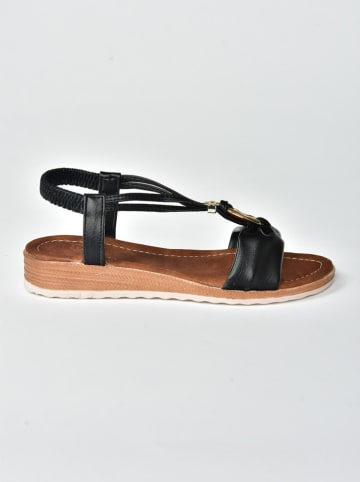 Fox Sandalen zwart