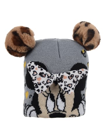 Disney Minnie Mouse Mütze in Grau