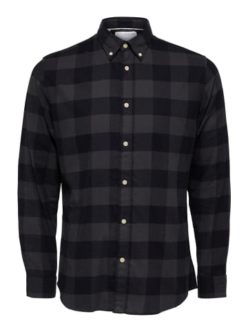 SELECTED HOMME Hemd - Slim fit - in Anthrazit