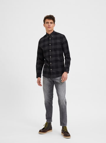 SELECTED HOMME Koszula - Slim fit - w kolorze antracytowym