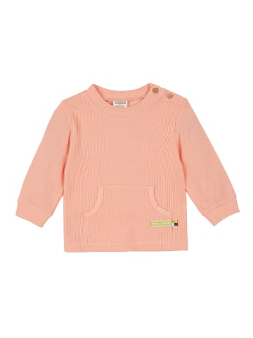 loud + proud Bluza w kolorze brzoskwiniowym