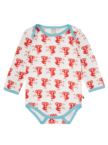 loud + proud Romper wit/rood