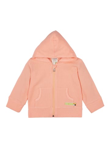 loud + proud Sweatjacke in Apricot