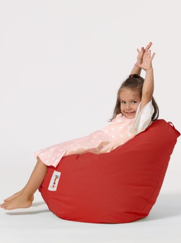 Evila Kinder-Sitzsack in Rot - (B)60 x (H)25 x (T)60 cm