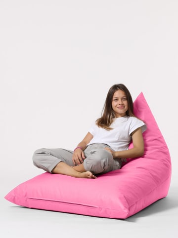 Evila Sitzsack in Pink - (B)90 x (H)35 x (T)145 cm