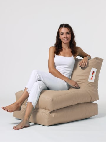 Evila Worek "Siesta" w kolorze beżowym do siedzenia - szer. 55 cm