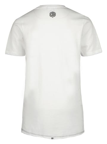 Vingino Koszulka "Harry" w kolorze biało-czarnym