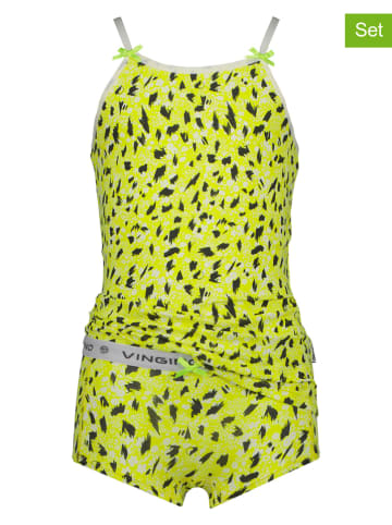 Vingino 2tlg. Wäscheset "Dots Singlet" in Gelb