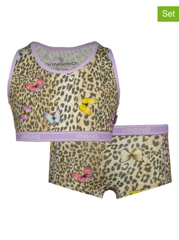 Vingino 2-delige ondergoedset "Animal Butterfly" meerkleurig