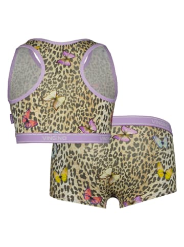 Vingino 2-delige ondergoedset "Animal Butterfly" meerkleurig