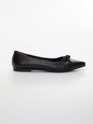 Fnuun Shoes Baleriny w kolorze czarnym