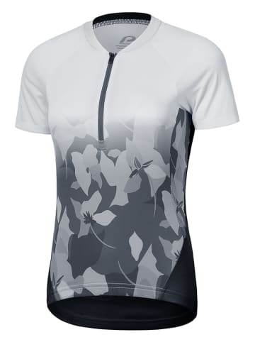 Protective Fietsshirt "Free Bird" antraciet/wit