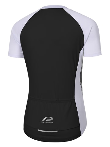 Protective Fahrradtrikot "Free Bird" in Anthrazit/ Weiß