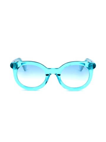 Moncler Damen-Sonnenbrille in Türkis